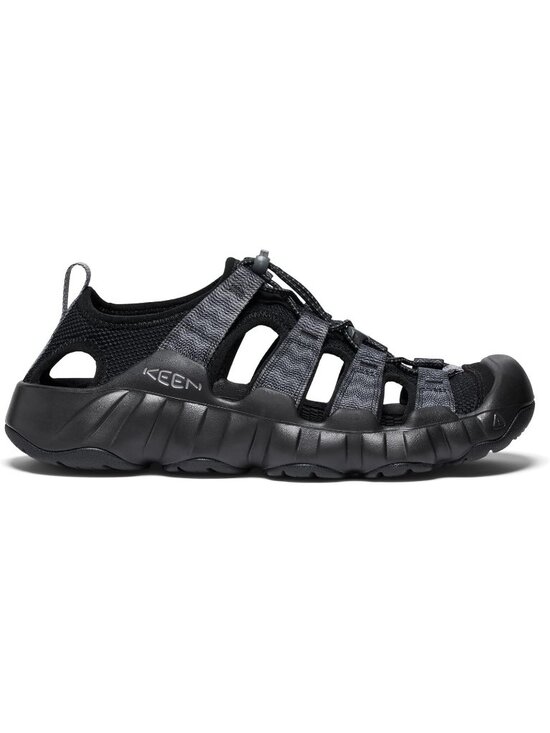 Men\'s Black Steel Grey Hyper port Closed Toe Breathable Easy On Sandal Shoes main image 5